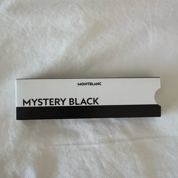 Montblanc ballpoint pen small refill, medium in mystery black - Picture 1 of 4